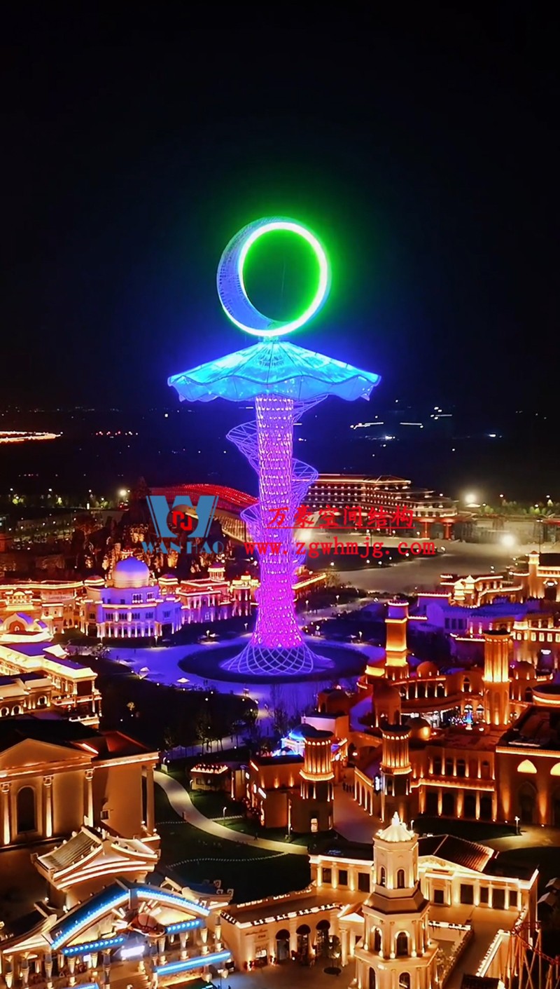 身姿輕盈，造型優(yōu)美的膜結(jié)構(gòu)建筑