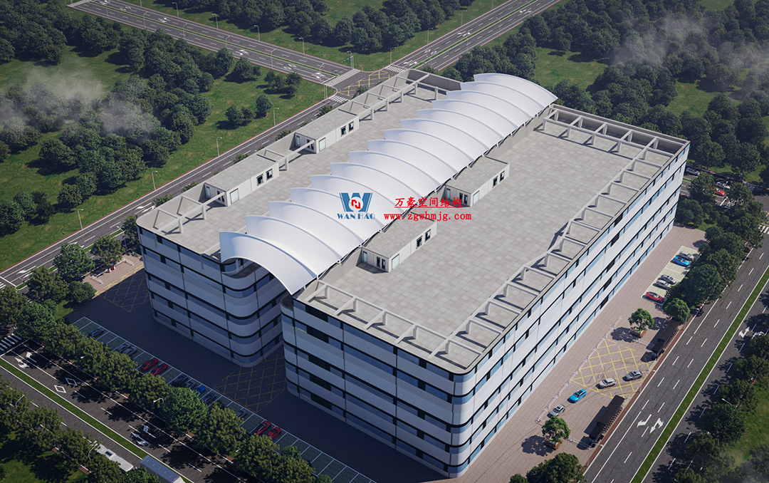 工程進度全速推進，PTFE膜材張拉在即！