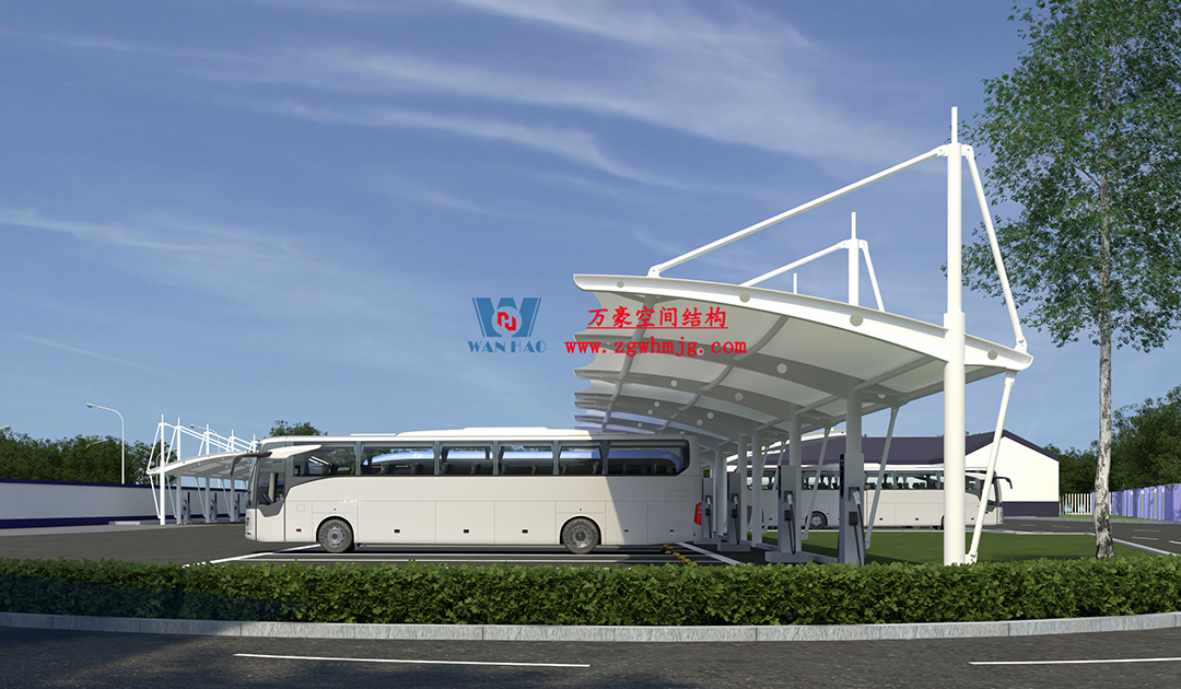 隨處可見的遮陽(yáng)擋雨守護(hù)衛(wèi)士-膜結(jié)構(gòu)車棚 隨處可見的遮陽(yáng)擋雨守護(hù)衛(wèi)士-膜結(jié)構(gòu)車棚