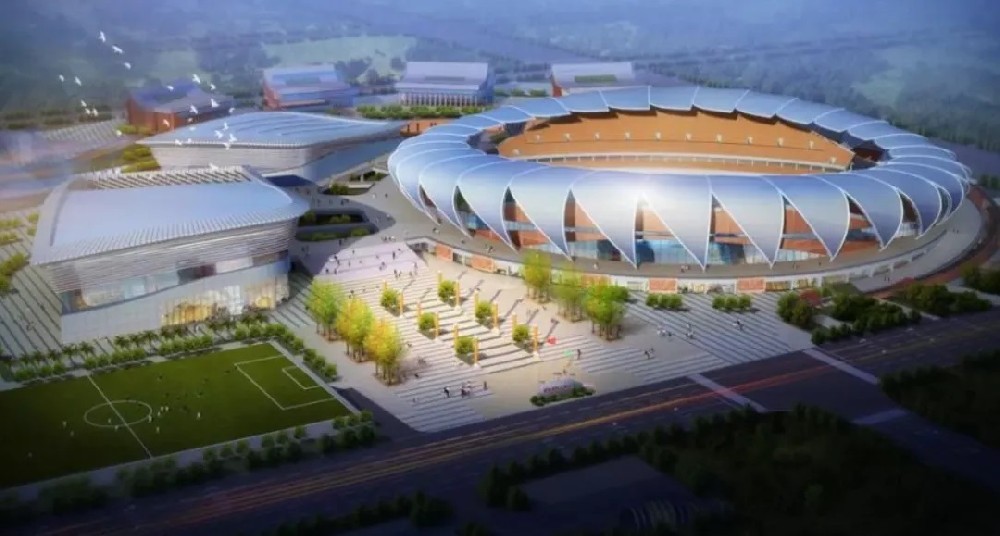 瑞麗國際文體中心緊鑼密鼓施工中，“盛世之花”即將綻放