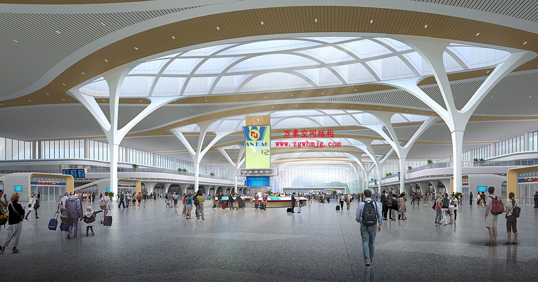 重慶東站站房正在加速建設(shè)，全力繪就項目新篇章