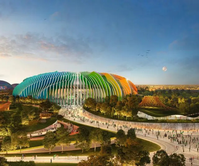 沙特公布2034年世界杯的15個場館設(shè)計，預(yù)計耗資數(shù)千億美元