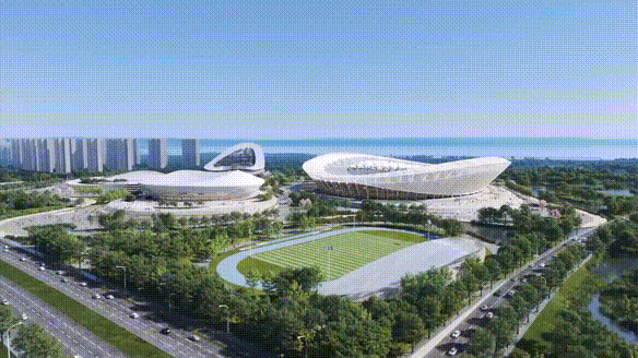 “太湖浮蓮”！萬豪空間結(jié)構(gòu)助力無錫奧林匹克體育產(chǎn)業(yè)中心項(xiàng)目