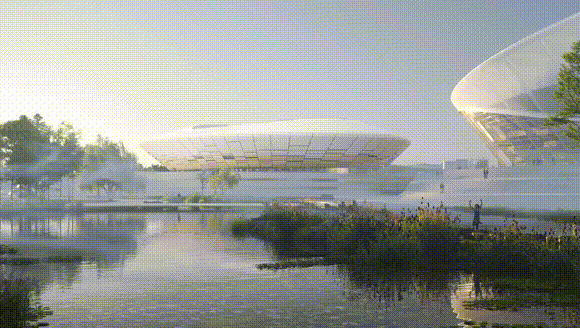 “太湖浮蓮”！萬豪空間結(jié)構(gòu)助力無錫奧林匹克體育產(chǎn)業(yè)中心項(xiàng)目