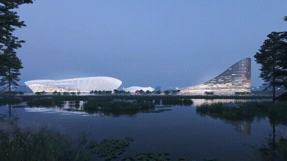 “太湖浮蓮”！萬豪空間結(jié)構(gòu)助力無錫奧林匹克體育產(chǎn)業(yè)中心項(xiàng)目