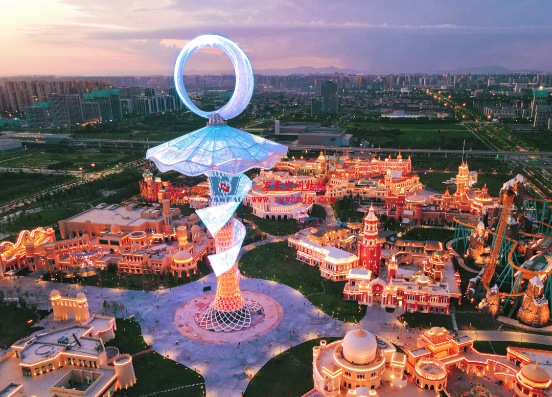 ETFE膜結(jié)構(gòu)地標(biāo)塔—以愛(ài)之名，點(diǎn)亮絲路歡樂(lè)世界