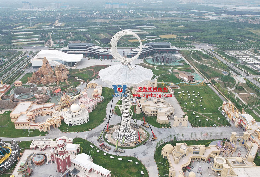 ETFE膜結(jié)構(gòu)地標(biāo)塔—以愛(ài)之名，點(diǎn)亮絲路歡樂(lè)世界