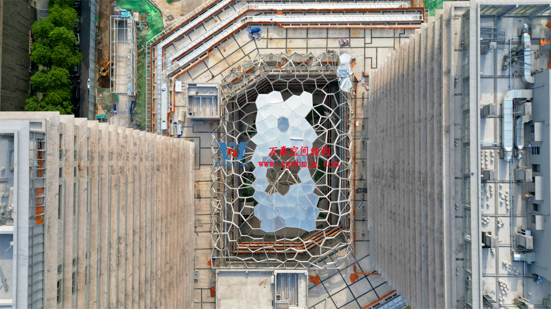 浙江萬豪空間結(jié)構(gòu)集團(tuán)有限公司安吉云安里項目膜結(jié)構(gòu)工程進(jìn)展報告