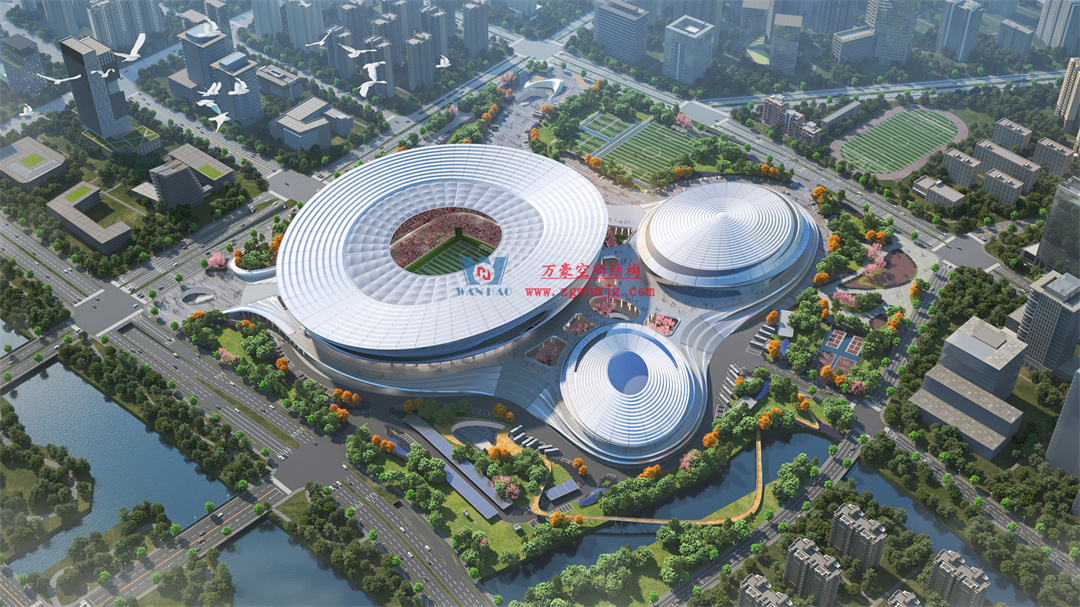 科技賦能品質(zhì)工程 | 萬豪集團(tuán)攜手浙大團(tuán)隊(duì)圓滿完成無錫奧體中心膜結(jié)構(gòu)排水試驗(yàn)驗(yàn)收