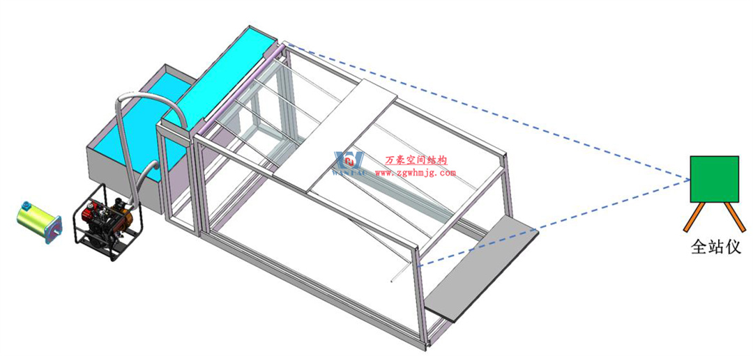 科技賦能品質(zhì)工程 | 萬豪集團(tuán)攜手浙大團(tuán)隊(duì)圓滿完成無錫奧體中心膜結(jié)構(gòu)排水試驗(yàn)驗(yàn)收
