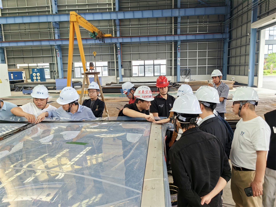 科技賦能品質(zhì)工程 | 萬豪集團(tuán)攜手浙大團(tuán)隊(duì)圓滿完成無錫奧體中心膜結(jié)構(gòu)排水試驗(yàn)驗(yàn)收