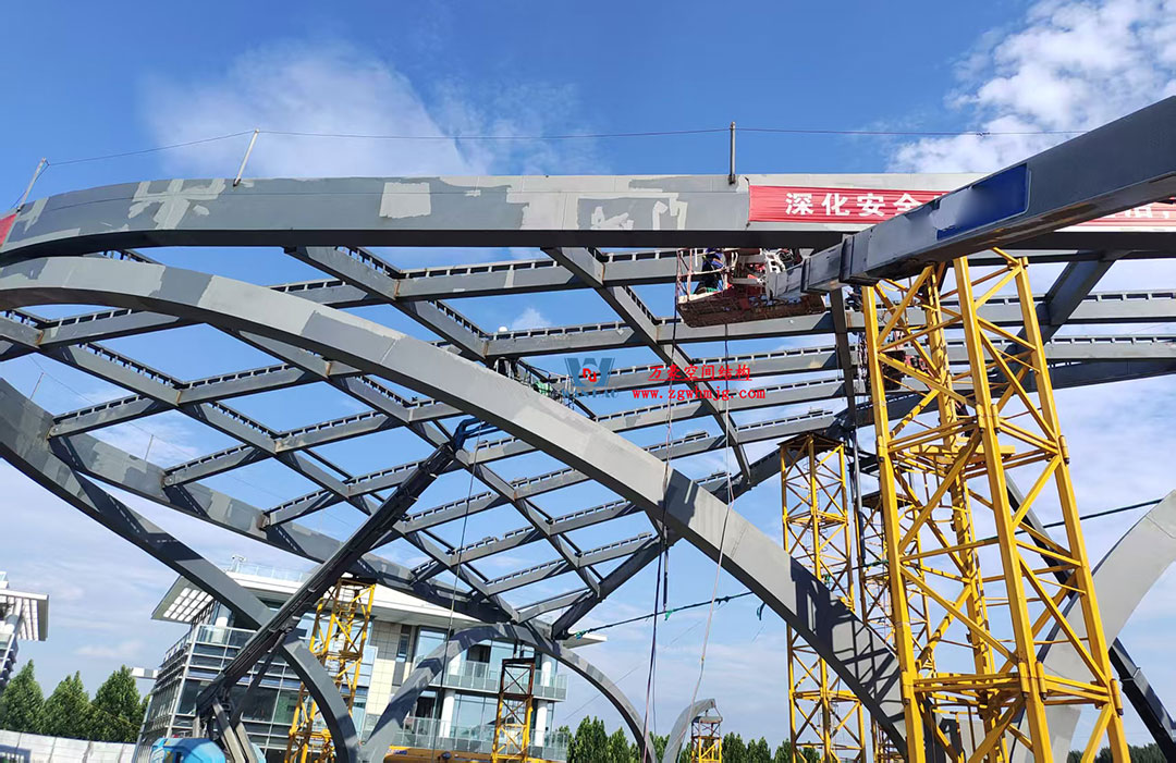 ETFE氣枕膜與雙曲面空間網(wǎng)殼結(jié)構(gòu)結(jié)合是什么樣？一起來(lái)一睹真容