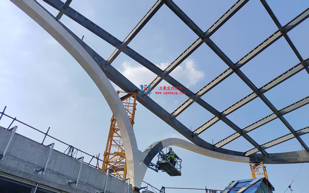 ETFE氣枕膜與雙曲面空間網(wǎng)殼結(jié)構(gòu)結(jié)合是什么樣？一起來(lái)一睹真容