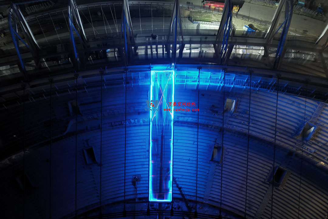 無(wú)錫奧體中心體育場(chǎng)ETFE膜首吊成功，太湖畔將閃耀“生態(tài)之光”