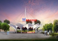 景觀張拉膜結構廠家教你如何保養(yǎng)與維護膜結構景觀建筑