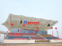 膜結構看臺廠家萬豪帶你了解體育看臺張拉膜結構的真實面目