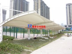 膜結(jié)構(gòu)車棚安裝時有哪些技術(shù)要求？膜結(jié)構(gòu)車棚安裝注意事項有哪些？