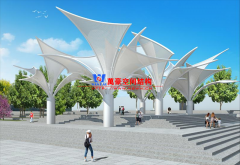 新年開門紅：中標(biāo)東莞市東江西岸景觀改造工程之鋼拉膜購(gòu)置項(xiàng)目