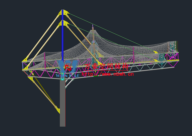 膜結(jié)構(gòu)看臺(tái)