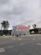 無線創(chuàng)智城市功能空間業(yè)態(tài)優(yōu)化五星集市鋼膜結構工程膜結構安裝中